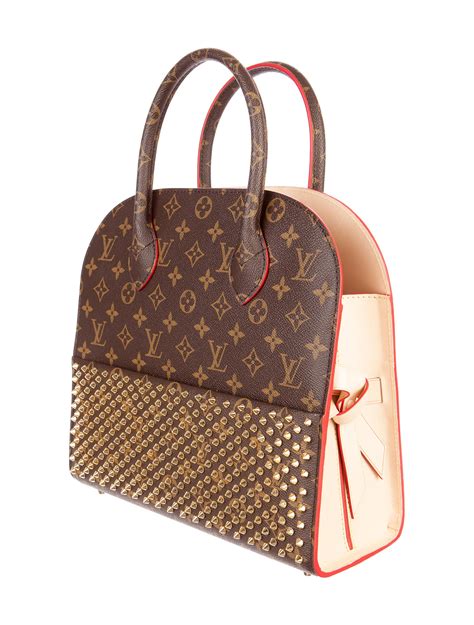 louis vuitton shopping bag by christian louboutin|christian louboutin totes on sale.